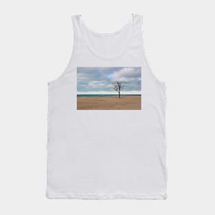 A tree by the lake. Tank Top